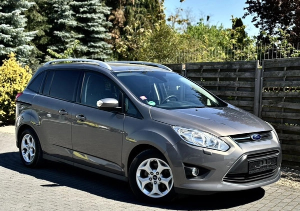 Ford Grand C-MAX cena 28900 przebieg: 163000, rok produkcji 2013 z Prudnik małe 596